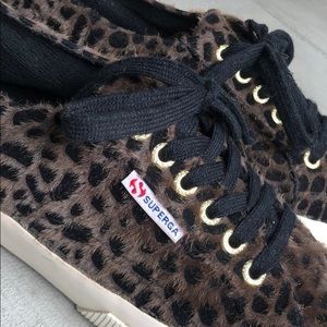 Superga Leopard Soft Fur TEXTURE